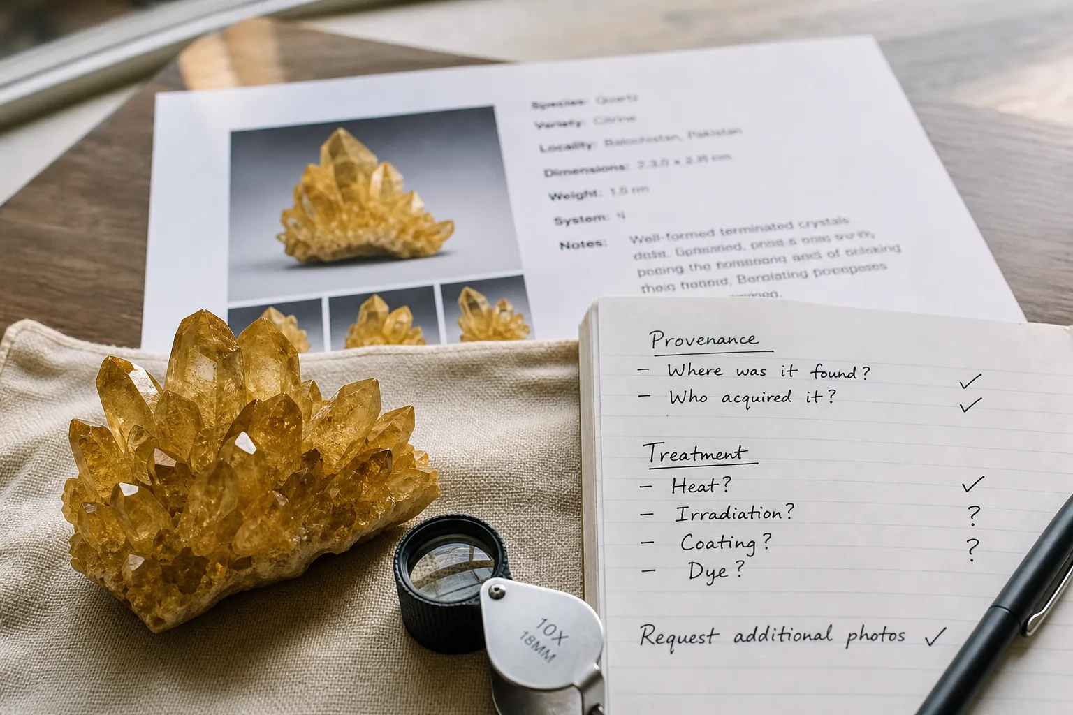 How to Identify Authentic Congo Citrine for Deep Shadow Work